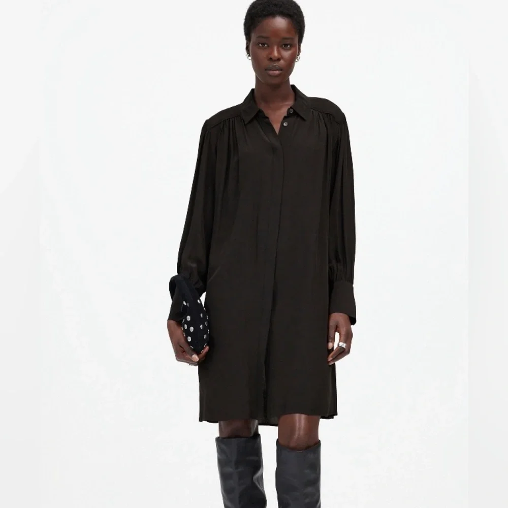 Madewell Relaxes Button-front mini dress NWT